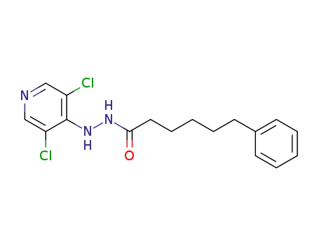 N'-(3,5-dichloropyridin-4-yl)-6-phenylhexanehydrazide