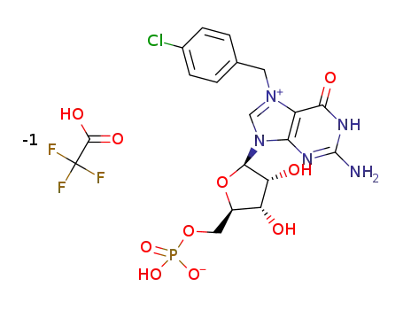 7-(4-chlorobenzyl)guanosine-5'-monophosphate trifluoroacetate
