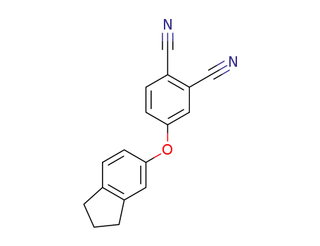4-(2,3-dihydro-1H-inden-5-yloxy)phthalonitrile