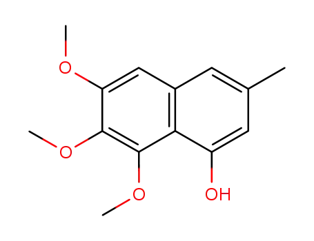 5,6,7-trimethoxy-2-methyl-4-naphthol