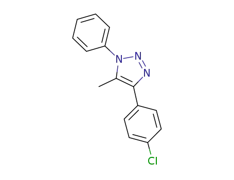 4-(4-chlorophenyl)-5-methyl-1-phenyl-1H-1,2,3-triazole