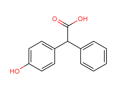 Benzeneaceticacid, 4-hydroxy-a-phenyl-