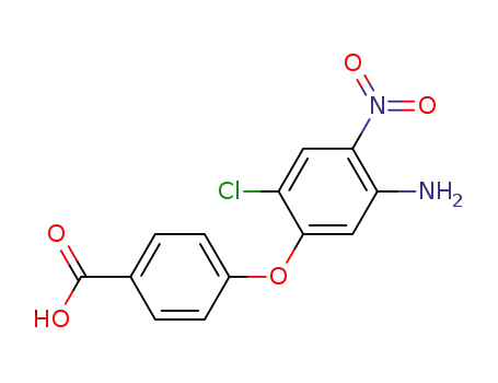 4-(2'-Chloro-4'-nitro-5'-aminophenoxy)benzoic acid