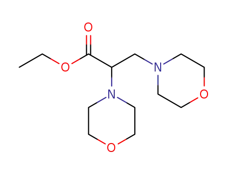 ethyl 2,3-dimorpholinopropanoate