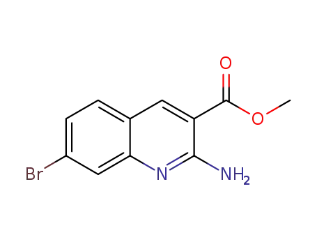 methyl 2-amino-7-bromoquinoline-3-carboxylate