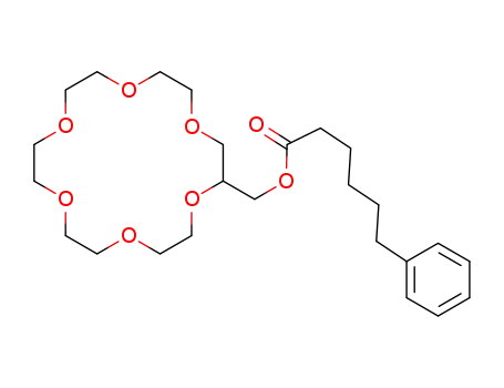 (1,4,7,10,13,16-hexaoxacyclooctadecan-2-yl)methyl 6-phenylhexanoate