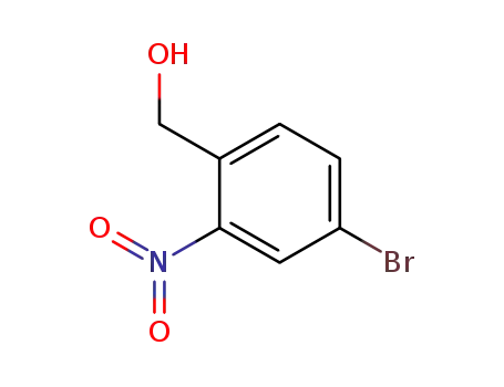 Molecular Structure of 22996-19-6 (4-Bromo-2-nitrobenzyl alcohol)