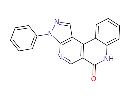3-phenyl-3H-benzo[c]pyrazolo[4,3-f][2,7]naphthyridin-6(7H)-one