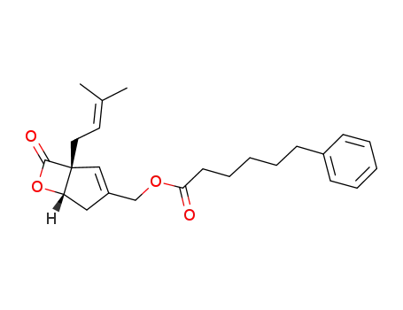 ((1R,5S)-1-(3-methylbut-2-en-1-yl)-7-oxo-6-oxabicyclo[3.2.0]hept-2-en-3-yl)methyl-6-phenylhexanoate