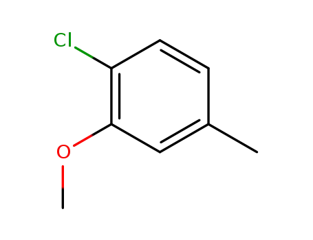 Molecular Structure of 73909-16-7 (4-chloro-3-methoxytoluene)
