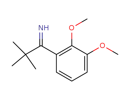 1-(2,3-dimethoxy-phenyl)-2,2-dimethyl-propan-1-one-imine