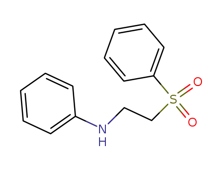 N-(2-benzenesulfonylethyl)phenyl amine