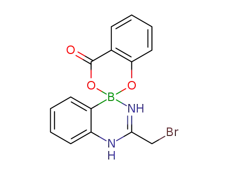 2-bromo-N-(2-(4-oxo-4H-benzo[d][1,3,2]dioxaborinin-2-yl)phenyl)acetimidamide