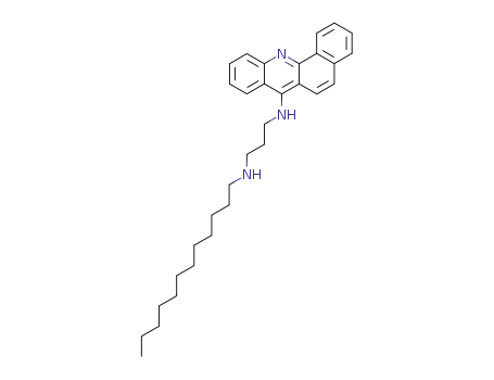N-benz[c]acridin-7-yl-N'-dodecyl-propanediyldiamine