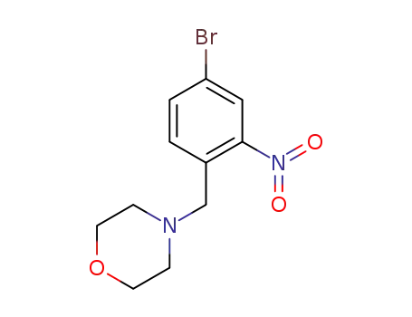 4-(4-bromo-2-nitrobenzyl)morpholine