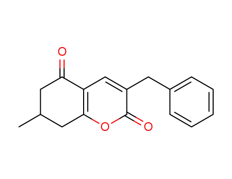 3-benzyl-7-methyl-7,8-dihydro-2H-chromene-2,5(6H)-dione