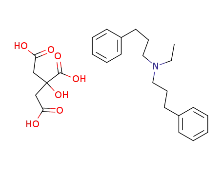 Molecular Structure of 5560-59-8 (Alverine citrate)