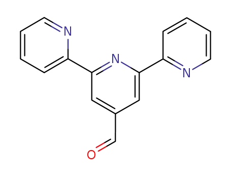 Molecular Structure of 108295-45-0 (2,2':6',2''-TERPYRIDINE-4'-CARBALDEHYDE)