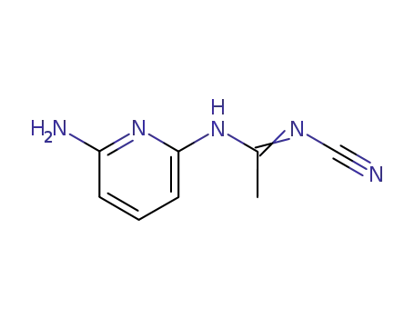 N-Cyano-N'-(6-amino-2-pyridyl)acetamidine
