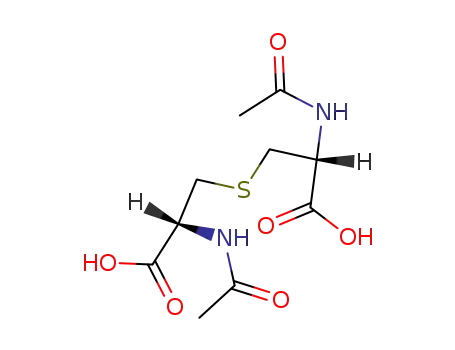 (R)-2-Acetylamino-3-((R)-2-acetylamino-2-carboxy-ethylsulfanyl)-propionic acid