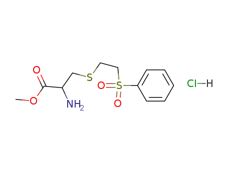 S-(Phenylsulfonylethyl)-cysteinmethylesterhydrochlorid