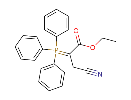 ethyl 3-cyano-2-(triphenylphosphoranylidene)propanoate