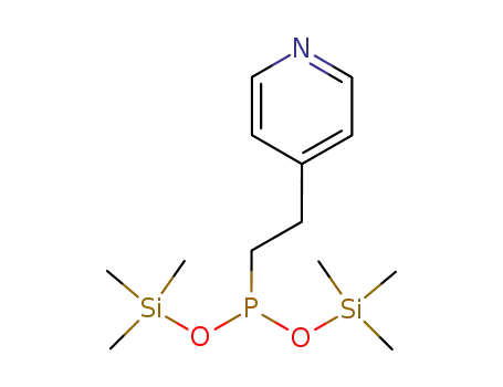 bis(trimethylthylsilyl) 2-(pyrid-4-yl)ethylphosphonite