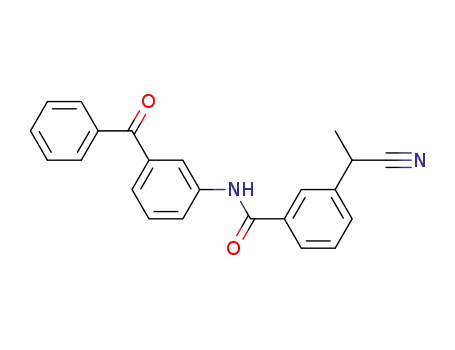 N-(3-Benzoyl-phenyl)-3-(cyano-methyl-methyl)-benzamide