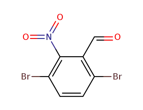 3,6-dibromo-2-nitrobenzaldehyde