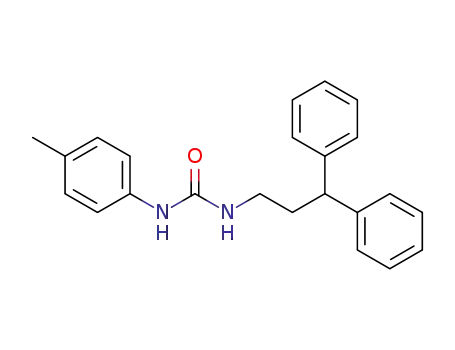 1-(3,3-diphenyl-propyl)-3-p-tolyl-urea
