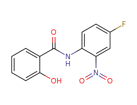 N-(4-fluoro-2-nitro-phenyl)-2-hydroxy-benzamide