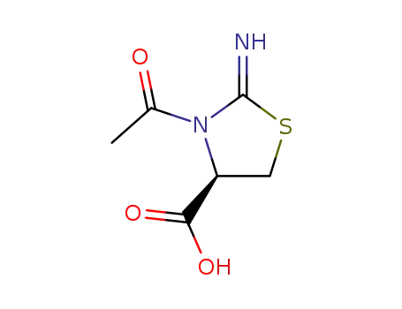 (4R)-3-acetyl-2-imino-thiazolidine-4-carboxylic acid