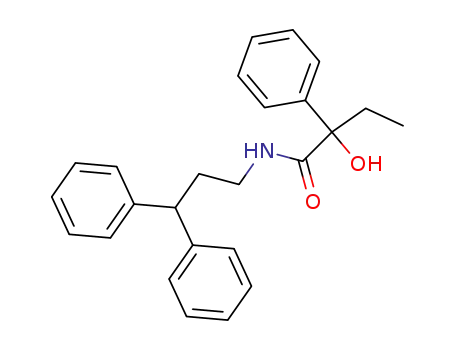 N-(3,3-diphenyl-propyl)-2-hydroxy-2-phenyl-butyramide
