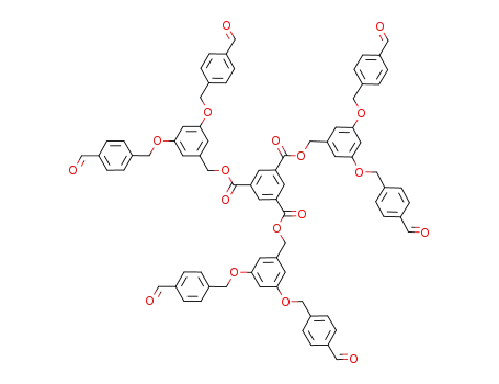1,3,5-tris[3,5-bis(4-formylbenzyloxy)benzyloxycarbonyl]benzene