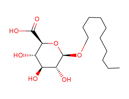n-decyl β-D-glucopyranosiduronic acid