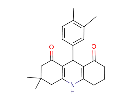 (+/-)-9-(3,4-dimethylphenyl)-3,3-dimethyl-3,4,6,7,9,10-hexahydroacridine-1,8(2H,5H)-dione