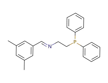 (E)-N-[(3,5-dimethylphenyl)methylene]-N-[2-(diphenylphosphino)ethyl]amine