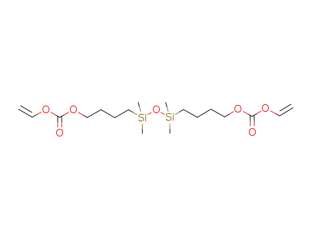 1,3-bis-[(4-vinyloxycarbonyloxy)but-1-yl]tetramethyldisiloxane