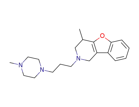 4-methyl-2-[3-(4-methyl-piperazin-1-yl)-propyl]-1,2,3,4-tetrahydro-benzo[4,5]furo[3,2-c]pyridine