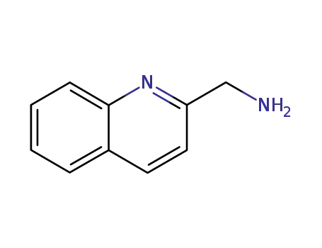 Molecular Structure of 5760-20-3 (2-Quinolinemethanamine)