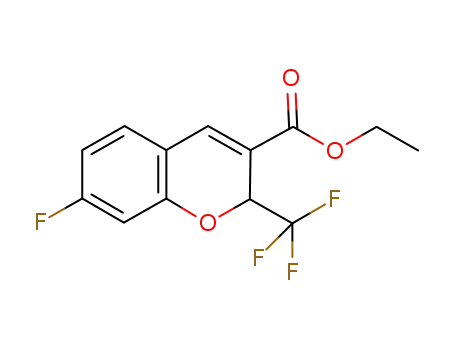 ethyl 7-fluoro-2-(trifluoromethyl)-2H-chromene-3-carboxylate