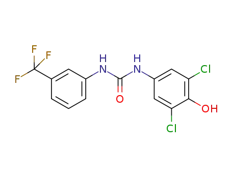 N-(3,5-dichloro-4-hydroxy-phenyl)-N'-(3-trifluoromethyl-phenyl)urea