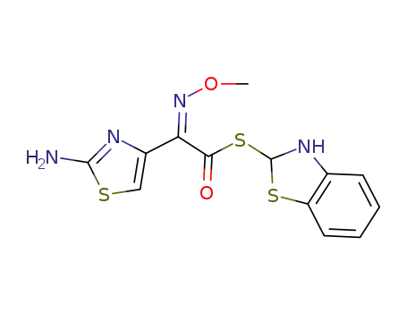 2-mercapto-benzothiazolyl-(Z)-2-(2-aminothiazol-4-yl)-2-methoxyimino acetate