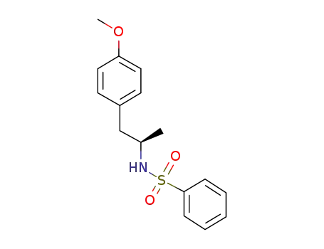 (R)-1-(4-methoxyphenyl)-2-benzenesulfonylaminopropane