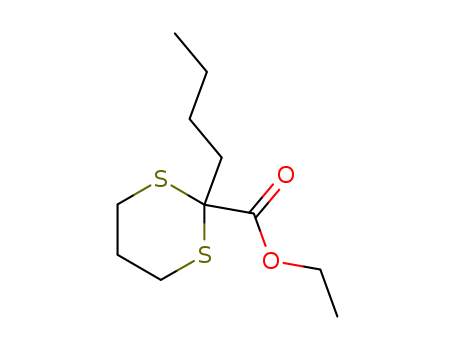 1,3-Dithiane-2-carboxylicacid, 2-butyl-, ethyl ester cas  32557-27-0