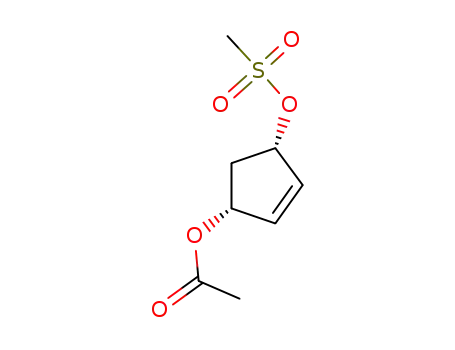 (1S,4R)-Cis-1-methanesulfonyloxy-4-acetoxy-2-cyclopentene