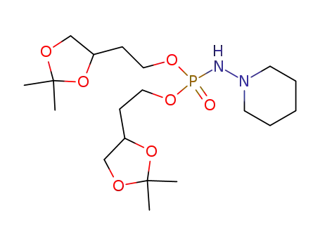 [2-(2,2-dimethyl-1,3-dioxolan-4-yl)ethyl] piperidinophosphoramidate