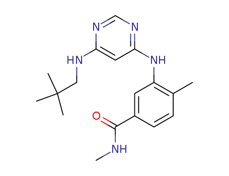 3-[6-(2,2-Dimethyl-propylamino)-pyrimidin-4-ylamino]-4,N-dimethyl-benzamide