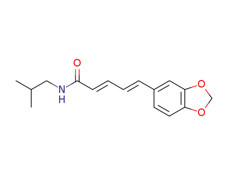 2,4-Pentadienamide,5-(1,3-benzodioxol-5-yl)-N-(2-methylpropyl)-, (2E,4E)-