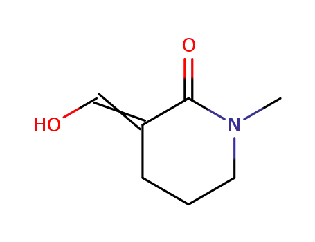 2-Piperidinone, 3-(hydroxymethylene)-1-methyl- (9CI)